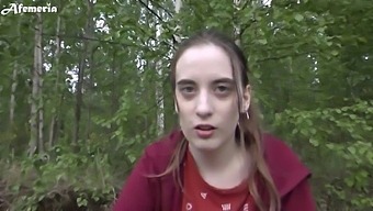 The Girl Who'S Licking My Penis In The Middle Of The Forest And Swallows It.