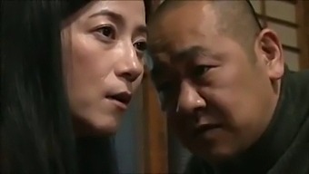 A Teenager Is Getting A Bad Temper With An Old Japanese Man.