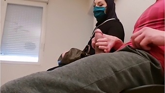 A Pervert Doctor Puts A Hidden Camera In His Waiting Room, So That This Man Who Is Crazy Likes To Be Crazy Will Be Caught Red-Handed With Empty French Ball.
