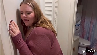 Surprised By A Beautiful Fat Woman Getting Creampied
