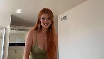 Watch As A Stunning Redhead Teen Gives A Mind-Blowing Blowjob In Hd