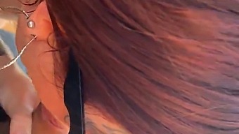 Girl Gets Down On Her Knees For A Blowjob On The Beach