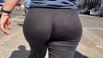 Candid Video Of A Woman With A Bubble Butt Getting Wedgied In The Streets