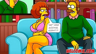 Swap Wives: A Kind Gesture In The Simptoons, Simpsons Porn