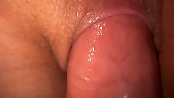 Creamy Pussy And Hot Cumshot In This Real Wife Pov Video