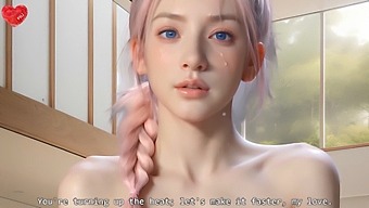 Enjoy The Ultimate Pleasure Of Asian Pov With Cum And Wet Tits In Uncensored Hyper-Realistic Hentai Joi