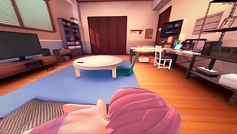 Pov View Of Natsuki Spitting Out Cum After Being Fucked In Doki Doki Literature Club Hentai