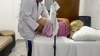 Stunning Spouse Seduced By Lecherous Ob/Gyn With Arousal Enhancer And Filmed While Being Ravished