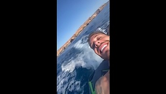 Chris Diamond Joins Brazilian Friend For Wild Jet Ski Ride And Intense Sex