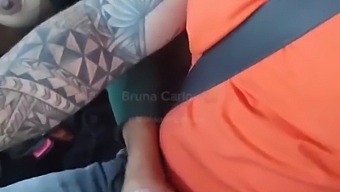 Passionate Car Sex With A Stunning Blonde Leads To A Creamy Surprise