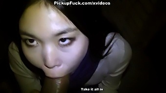 Young Asian Girl Gives Oral And Anal Pleasure To A Male Partner