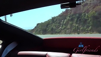 Summer Vixen'S Messy Oral Skills And Car Adventures On A Beach Pov Date