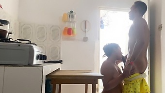 My Stepbrother'S Kitchen Invasion: A Wild Encounter With My Wife