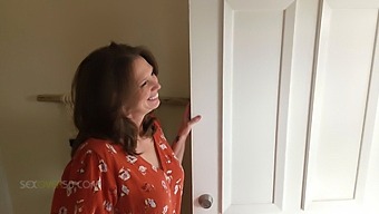Elderly Woman Enjoys A Surprise Visit From Her Landlord In A Steamy Milf Video