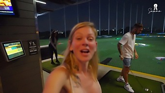 Sammmnextdoor'S Sizzling Blonde Gets Wild On The Golf Course In This Hd Porn