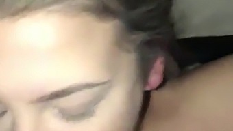 Stunning Girlfriend'S Oral Skills Captured On Video