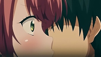 Amazing Anime Redhead Gets Her Face Covered In Cum
