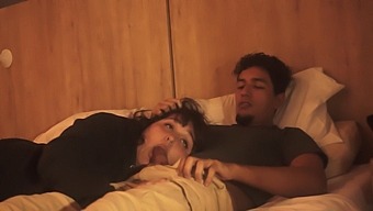 I Couldn'T Resist Touching Myself And My Stepsister Gave Me A Deepthroat Blowjob (We Were Discovered Soon After)