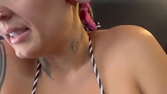 Sweaty Workout Turns Steamy Session As White Girl Enjoys Herself In Brazil